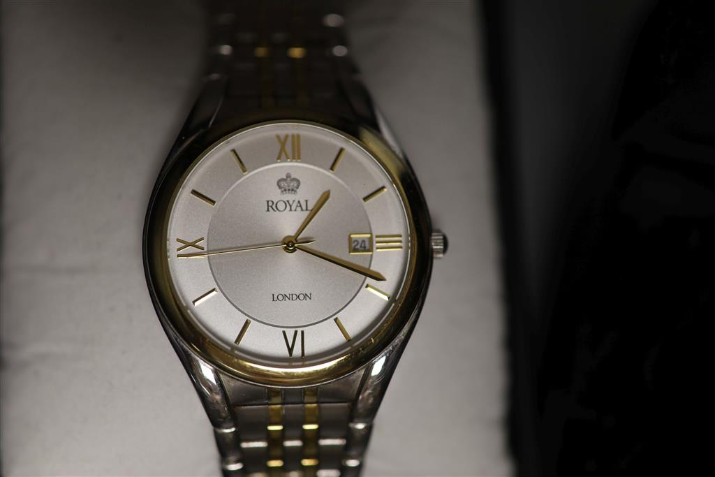A collection of designer and other quartz wristwatches, including a Casio Wave Ceptor chronograph